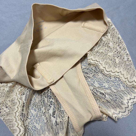 tummy Control Thong Shapewear Beige - Picture 4 of 7